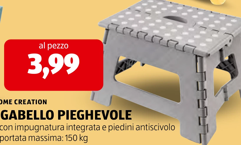 SGABELLO PIEGHEVOLE - Home Creation