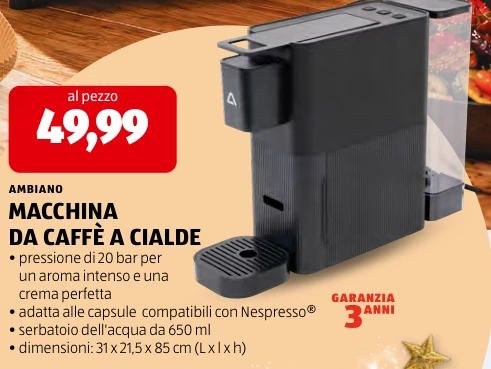 MACCHINA DA CAFFÈ A CIALDE - Ambiano