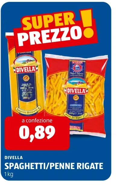 SPAGHETTI/PENNE RIGATE - Divella