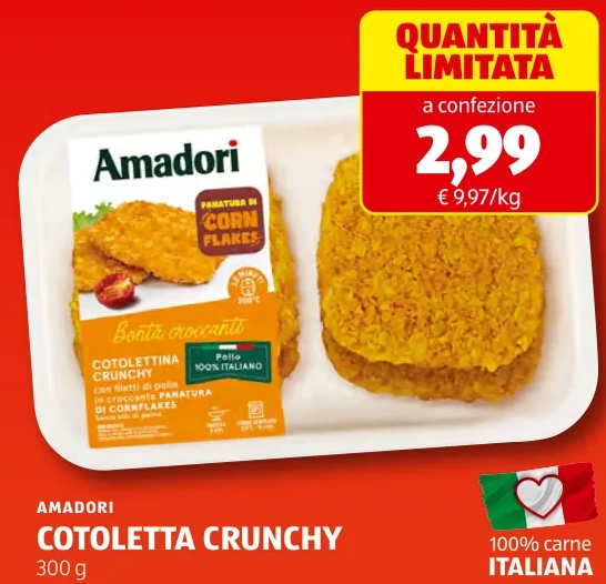 COTOLETTA CRUNCHY - Amadori