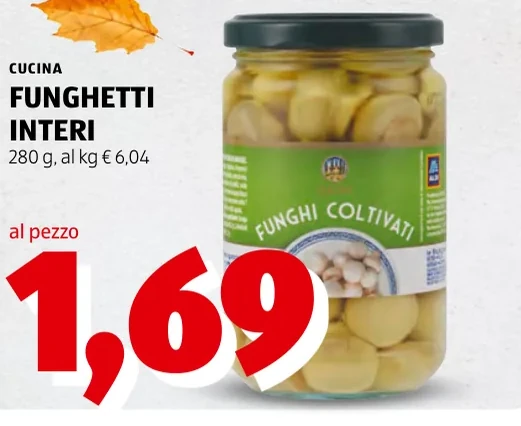 FUNGHETTI INTERI - Cucina