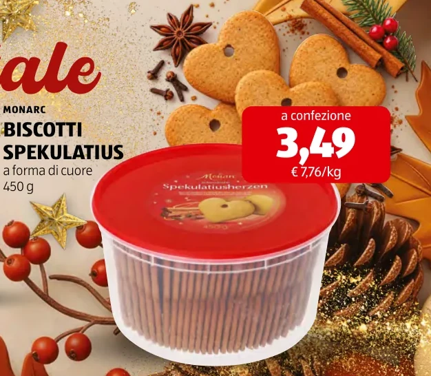 BISCOTTI SPEKULATIUS - Monarc