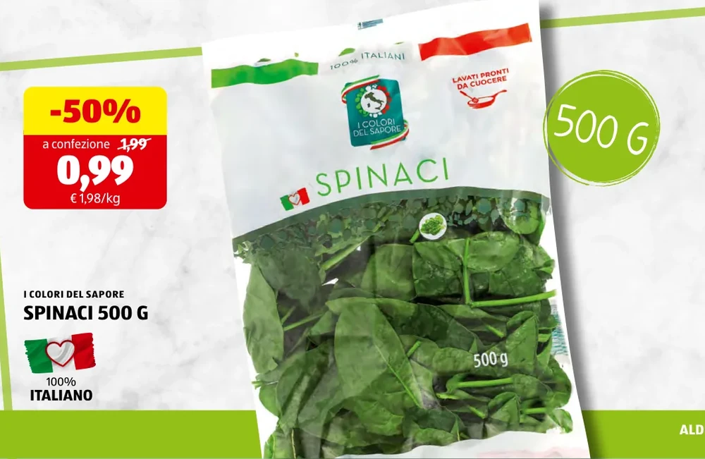 SPINACI - I Colori Del Sapore