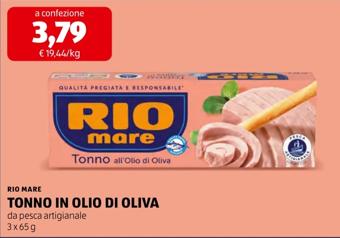 TONNO IN OLIO DI OLIVA - Rio Mare