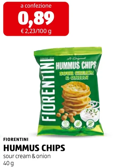 HUMMUS CHIPS - Fiorentini