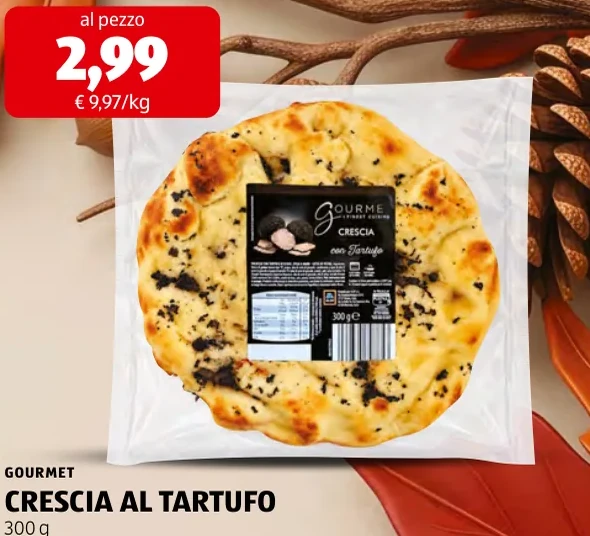 CRESCIA AL TARTUFO - Gourmet