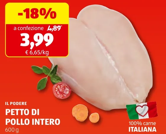PETTO DI POLLO INTERO - Il Podere