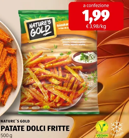 PATATE DOLCI FRITTE - Nature's Gold