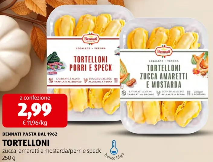 TORTELLONI - Bennati Pasta Dal 1962