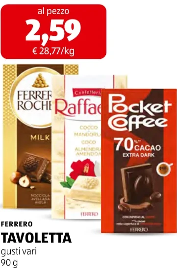 TAVOLETTA - Ferrero