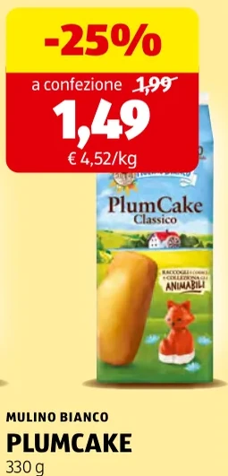 PLUMCAKE - Mulino Bianco