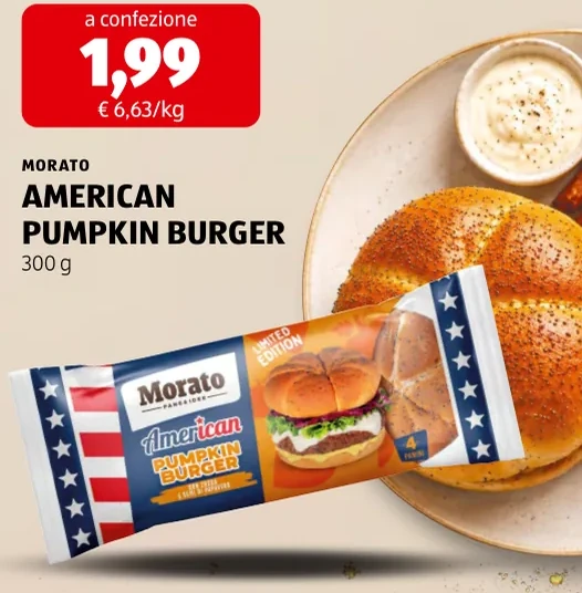 AMERICAN PUMPKIN BURGER - Morato