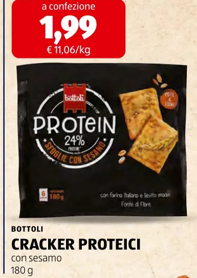 CRACKER PROTEICI - Bottoli