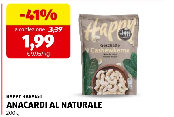 ANACARDI AL NATURALE - Happy Harvest
