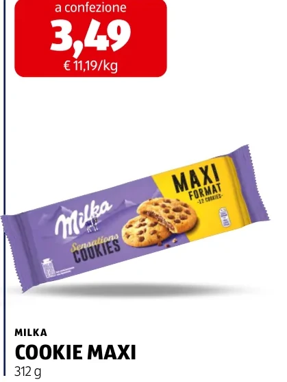 COOKIE MAXI - Milka
