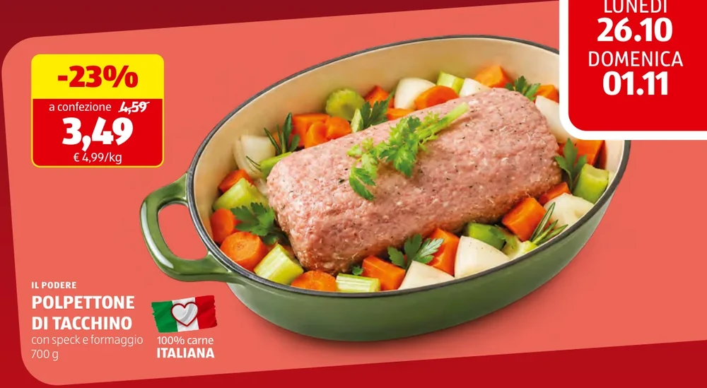 POLPETTONE DI TACCHINO - Il Podere