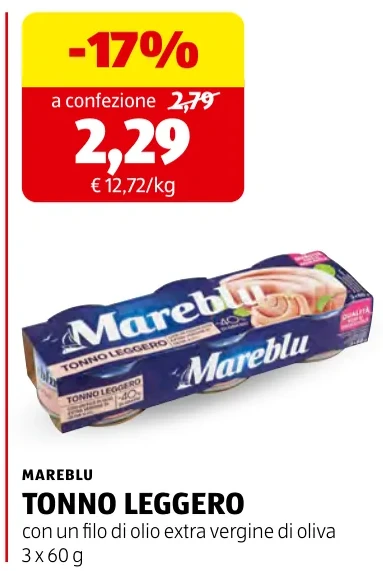 TONNO LEGGERO - Mareblu