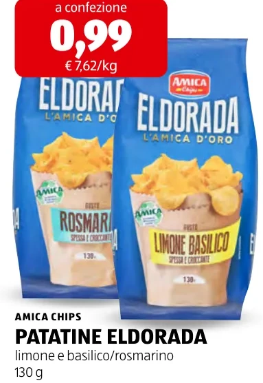 PATATINE ELDORADA - Amica Chips
