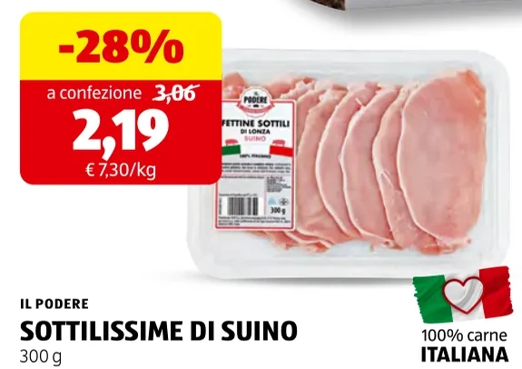 SOTTILISSIME DI SUINO - Il Podere