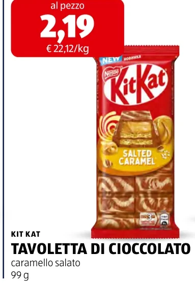 TAVOLETTA DI CIOCCOLATO - Kit Kat