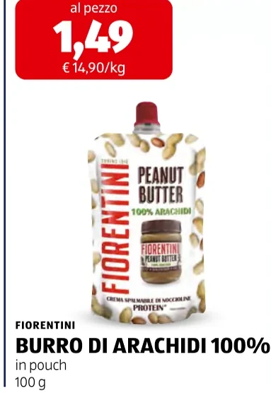 BURRO DI ARACHIDI 100% - Fiorentini