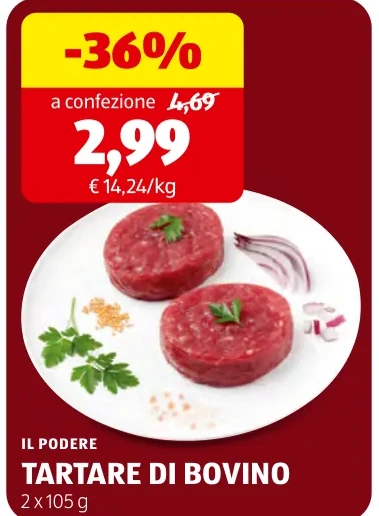 TARTARE DI BOVINO - Il Podere