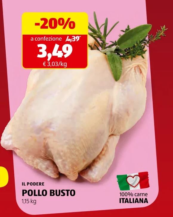 POLLO BUSTO - Il Podere