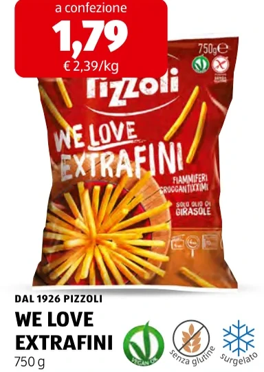 WE LOVE EXTRAFINI - Dal 1926 Pizzoli