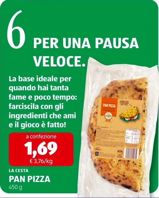 PAN PIZZA - La Cesta