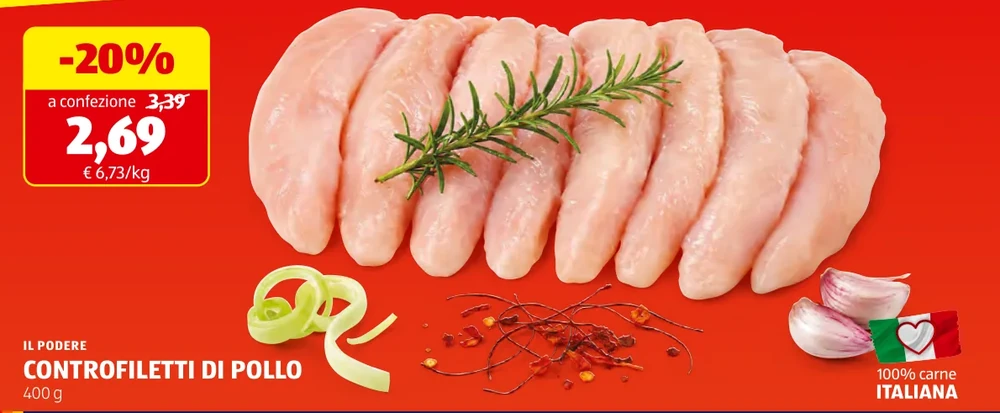 CONTROFILETTI DI POLLO - Il Podere