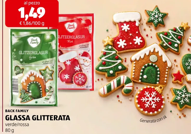 GLASSA GLITTERATA - Back Family