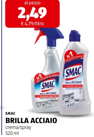 BRILLA ACCIAIO - Smac