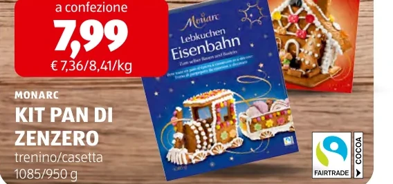 KIT PAN DI ZENZERO - Monarc