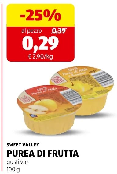 PUREA DI FRUTTA - Sweet Valley