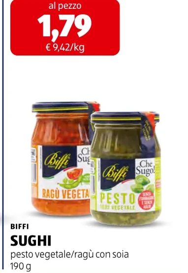 SUGHI - Biffi