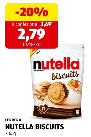 NUTELLA BISCUITS - Ferrero