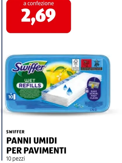 PANNI UMIDI PER PAVIMENTI - Swiffer