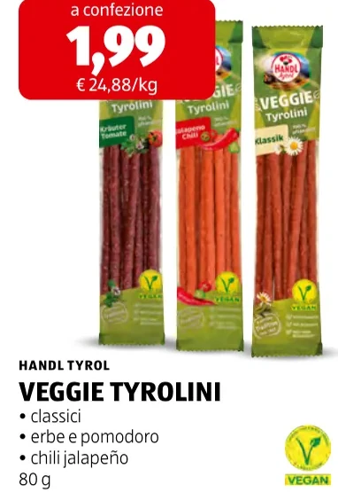 VEGGIE TYROLINI - Handl Tyrol