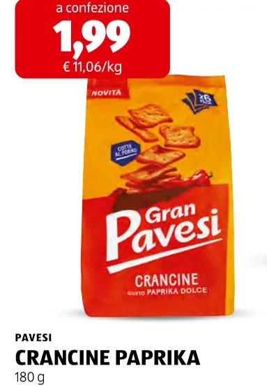 CRANCINE PAPRIKA - Pavesi