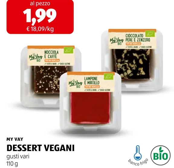 DESSERT VEGANI - My Vay