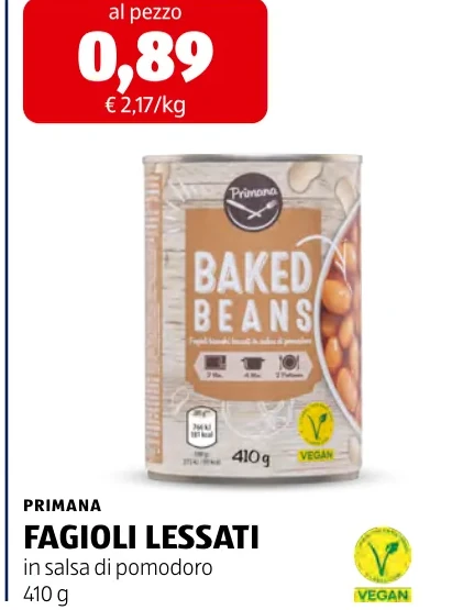 FAGIOLI LESSATI - Primana