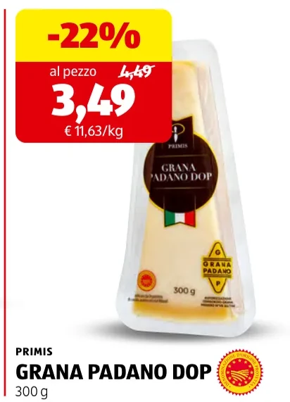 GRANA PADANO DOP - Primis