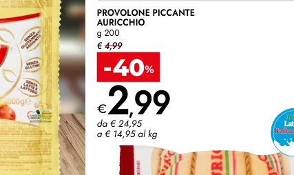 PROVOLONE PICCANTE AURICCHIO g 200