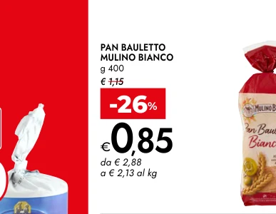 PAN BAULETTO MULINO BIANCO g 400