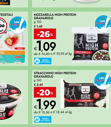 STRACCHINO HIGH PROTEIN GRANAROLO g 160