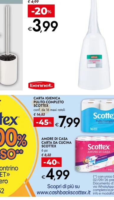 AMORE DI CASA CARTA DA CUCINA SCOTTEX 6 pz