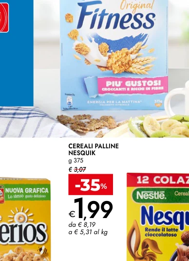 CEREALI PALLINE NESQUIK g 375