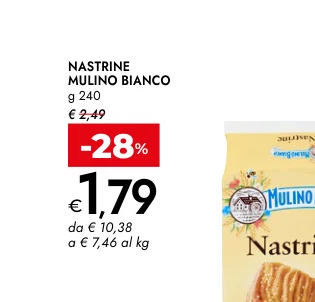 NASTRINE g 240 - Mulino Bianco
