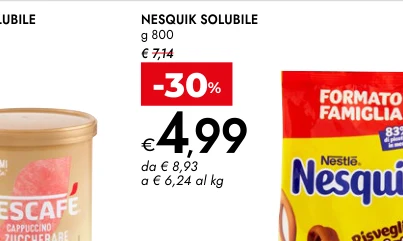 NESQUIK SOLUBILE g 800