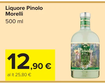 Liquore Pinolo Morelli 500 ml